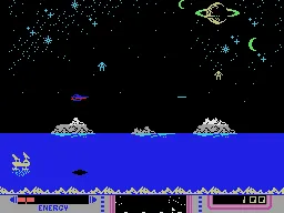 Nova Blast gameplay screenshot on ColecoVision