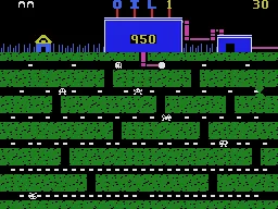 Oil's Well gameplay screenshot on ColecoVision