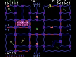 Pepper II gameplay screenshot on ColecoVision