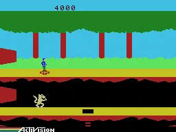 Pitfall II: Lost Caverns gameplay screenshot on ColecoVision