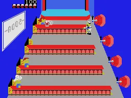 Root Beer Tapper gameplay screenshot on ColecoVision