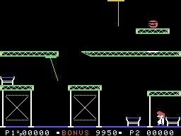 Sammy Lightfoot gameplay screenshot on ColecoVision
