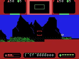 Sector Alpha gameplay screenshot on ColecoVision