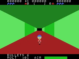 Sewer Sam gameplay screenshot on ColecoVision