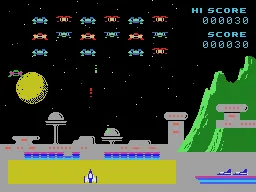 Spectron gameplay screenshot on ColecoVision