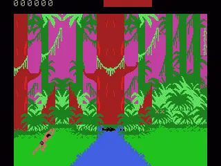 Tarzan gameplay screenshot on ColecoVision