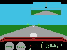 The Dukes of Hazzard gameplay screenshot on ColecoVision