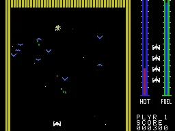 Threshold gameplay screenshot on ColecoVision