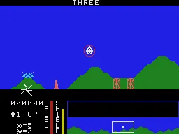 Victory gameplay screenshot on ColecoVision