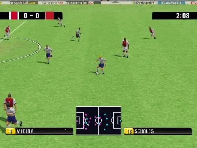 90 Minutes gameplay screenshot on Dreamcast