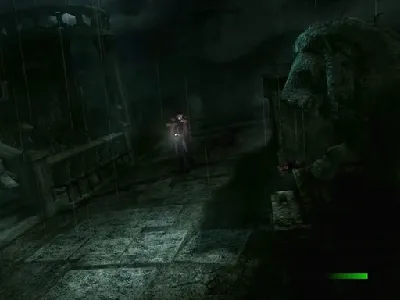 Alone in the Dark: The New Nightmare gameplay screenshot on Dreamcast