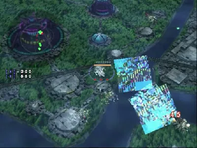 Armada gameplay screenshot on Dreamcast