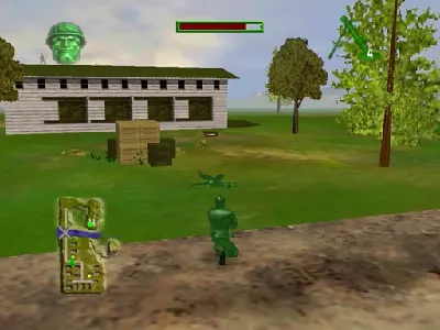 Army Men: Sarge's Heroes gameplay screenshot on Dreamcast
