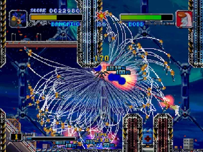 Bangai-O gameplay screenshot on Dreamcast