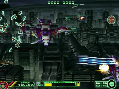 Border Down gameplay screenshot on Dreamcast