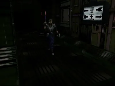 Carrier gameplay screenshot on Dreamcast