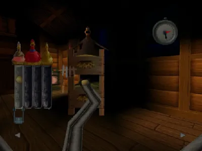 Chicken Run gameplay screenshot on Dreamcast