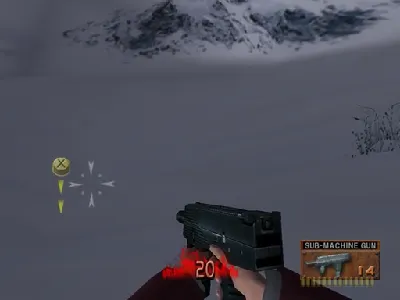 D2 gameplay screenshot on Dreamcast
