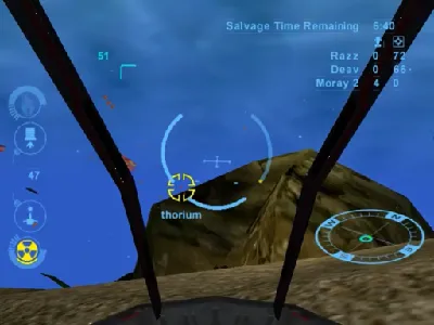 Deep Fighter gameplay screenshot on Dreamcast