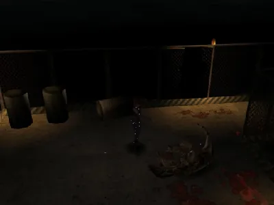 Dino Crisis gameplay screenshot on Dreamcast