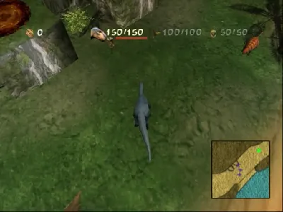 Disney's Dinosaur gameplay screenshot on Dreamcast