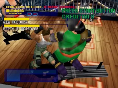 Dynamite Cop gameplay screenshot on Dreamcast