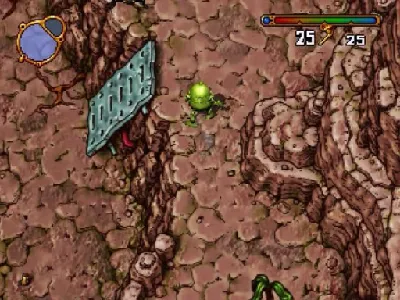 Elemental Gimmick Gear gameplay screenshot on Dreamcast