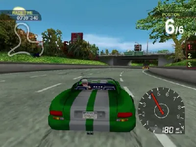 Exhibition of Speed gameplay screenshot on Dreamcast