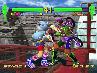 Fighting Vipers 2 gameplay screenshot on Dreamcast
