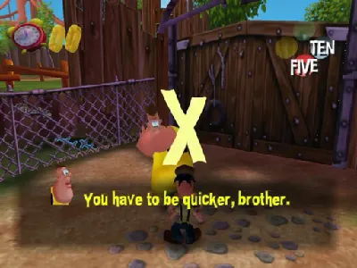 Floigan Bros. gameplay screenshot on Dreamcast