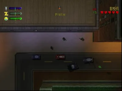 Grand Theft Auto 2 gameplay screenshot on Dreamcast