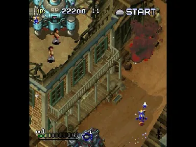 Gunbird 2 gameplay screenshot on Dreamcast
