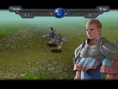 Hundred Swords gameplay screenshot on Dreamcast