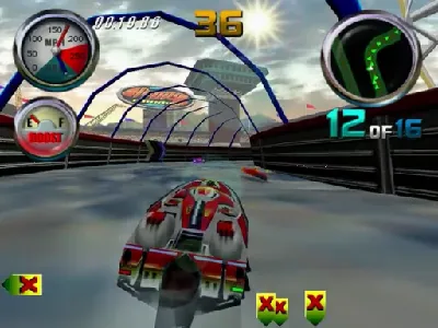 Hydro Thunder gameplay screenshot on Dreamcast