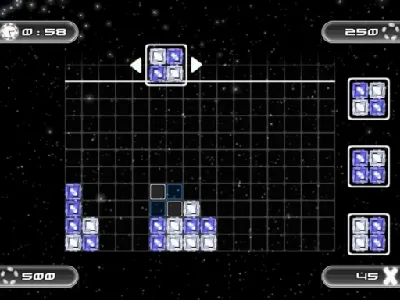 Irides: Master of Blocks gameplay screenshot on Dreamcast