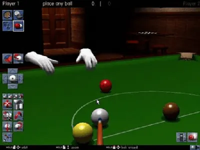 Jimmy White's 2: Cueball gameplay screenshot on Dreamcast