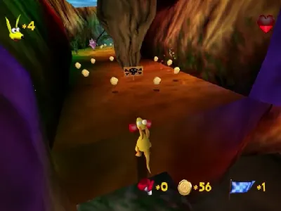 Kao the Kangaroo gameplay screenshot on Dreamcast