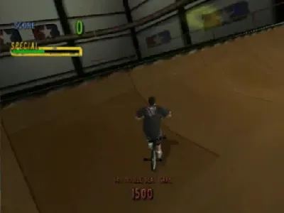 Mat Hoffman's Pro BMX gameplay screenshot on Dreamcast