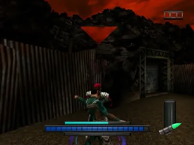 Max Steel: Covert Missions gameplay screenshot on Dreamcast