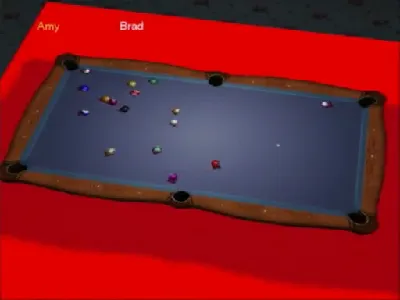 Maximum Pool gameplay screenshot on Dreamcast