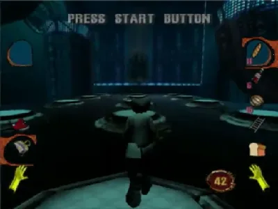 MDK 2 gameplay screenshot on Dreamcast