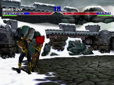 Mortal Kombat Gold gameplay screenshot on Dreamcast