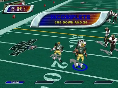 NFL Blitz 2001 gameplay screenshot on Dreamcast