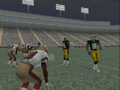 NFL QB Club 2001 gameplay screenshot on Dreamcast