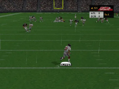 NFL Quarterback Club 2000 gameplay screenshot on Dreamcast
