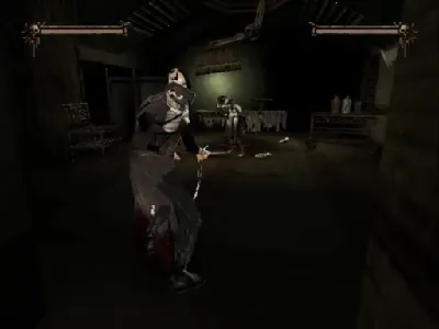Nightmare Creatures II gameplay screenshot on Dreamcast