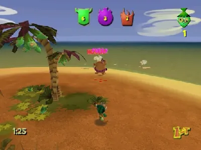 Ooga Booga gameplay screenshot on Dreamcast