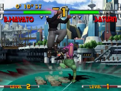 Plasma Sword: Nightmare of Bilstein gameplay screenshot on Dreamcast