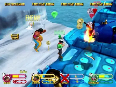 Power Stone 2 gameplay screenshot on Dreamcast