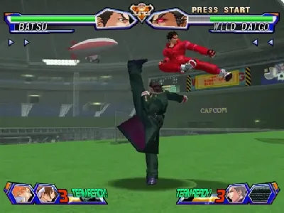Project Justice gameplay screenshot on Dreamcast